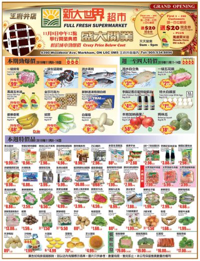 Full Fresh Supermarket Flyer November 8 to 14