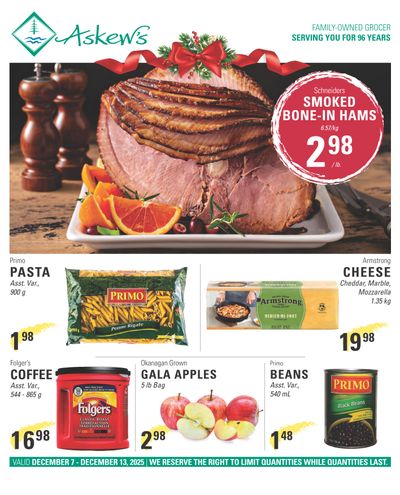Askews Foods Flyer December 7 to 13