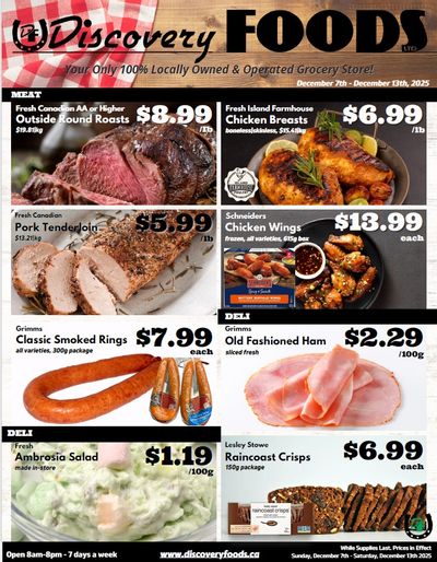 Discovery Foods Flyer December 7 to 13