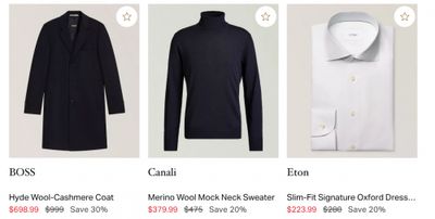 Harry Rosen Canada: Sale up to 40% off