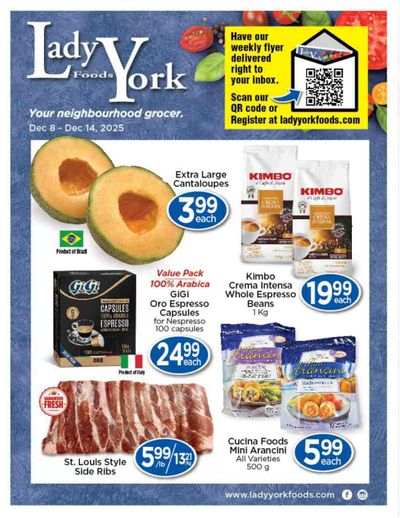 Lady York Foods Flyer December 8 to 14