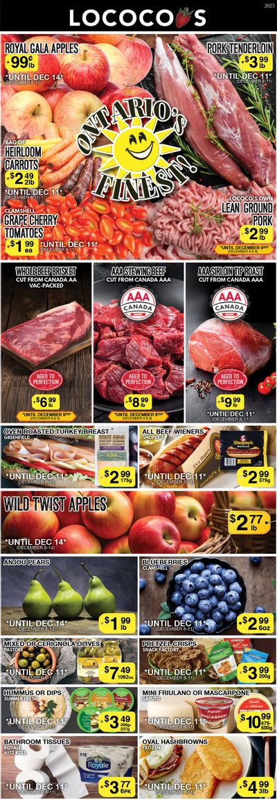 Lococo's Flyer December 8 to 11
