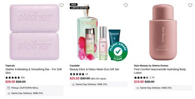 Sephora Canada: 50% off Select Beauty + Free Same Day Shipping with Promo Code