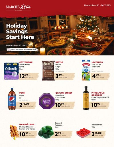 Marche Leo's Flyer December 5 to 14