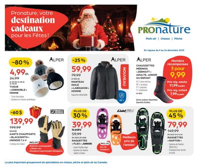 Pronature Flyer December 9 to 24