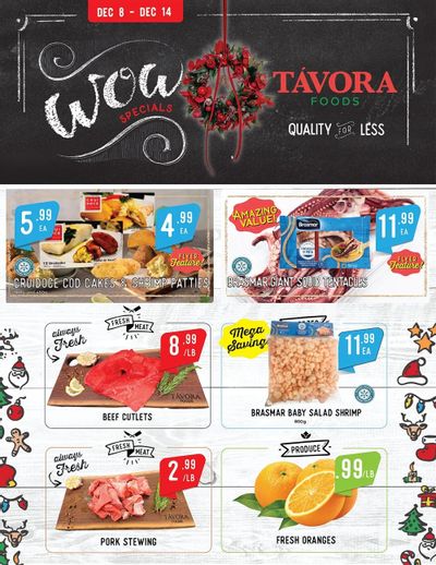 Tavora Foods Flyer December 8 to 14