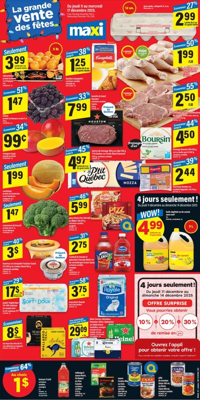 Maxi Flyer December 11 to 17