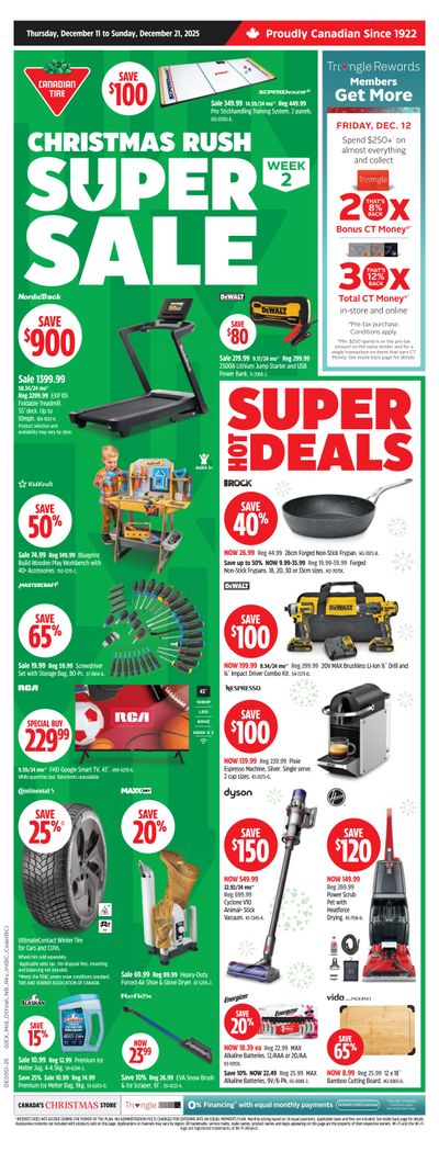 Canadian Tire (ON) Flyer December 11 to 21