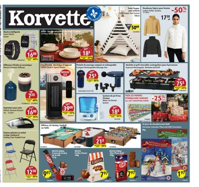 Korvette Flyer December 11 to 17