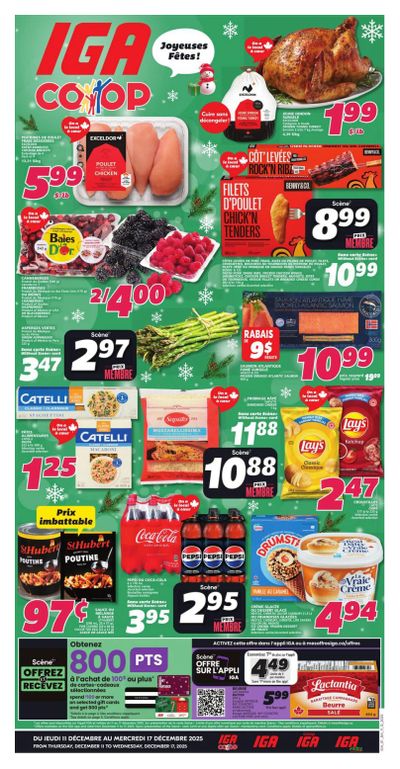 IGA (NB) Flyer December 11 to 17