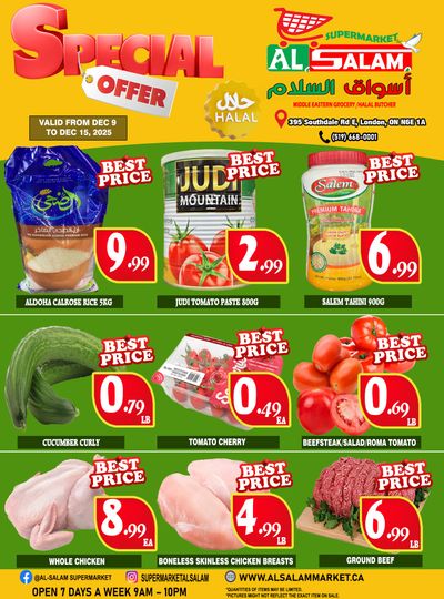 Al-Salam Supermarket Flyer December 9 to 15