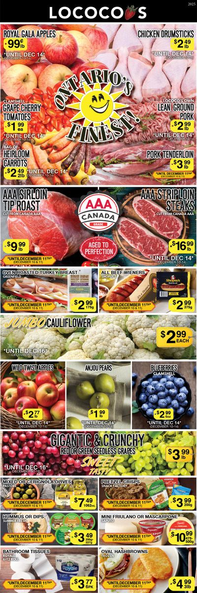 Lococo's Flyer December 10 to 14