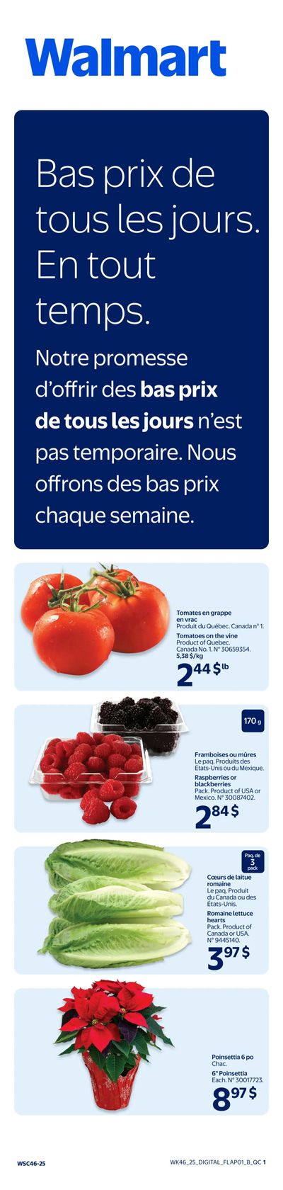 Walmart (QC) Flyer December 11 to 17