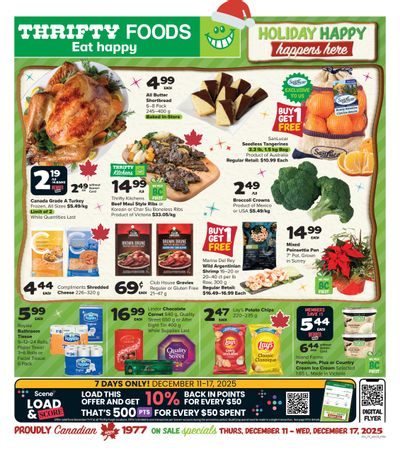 Thrifty Foods Flyer December 11 to 17
