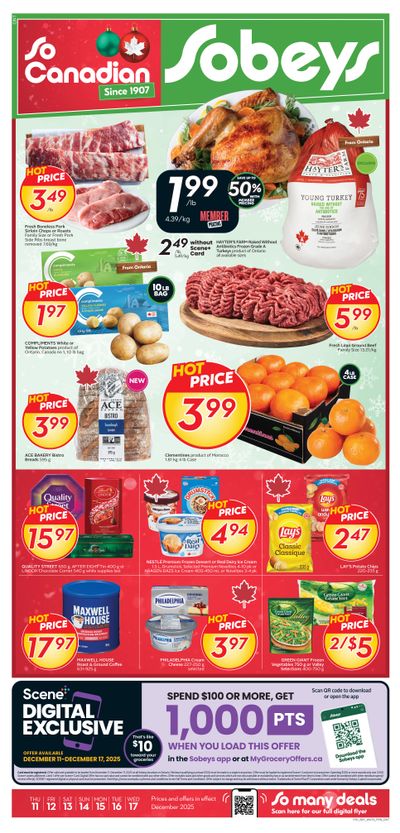 Sobeys (ON) Flyer December 11 to 17