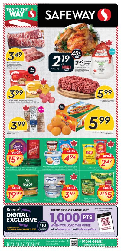 Safeway (BC) Flyer December 11 to 17