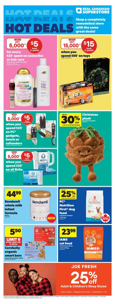Real Canadian Superstore (West) Flyer December 11 to 17