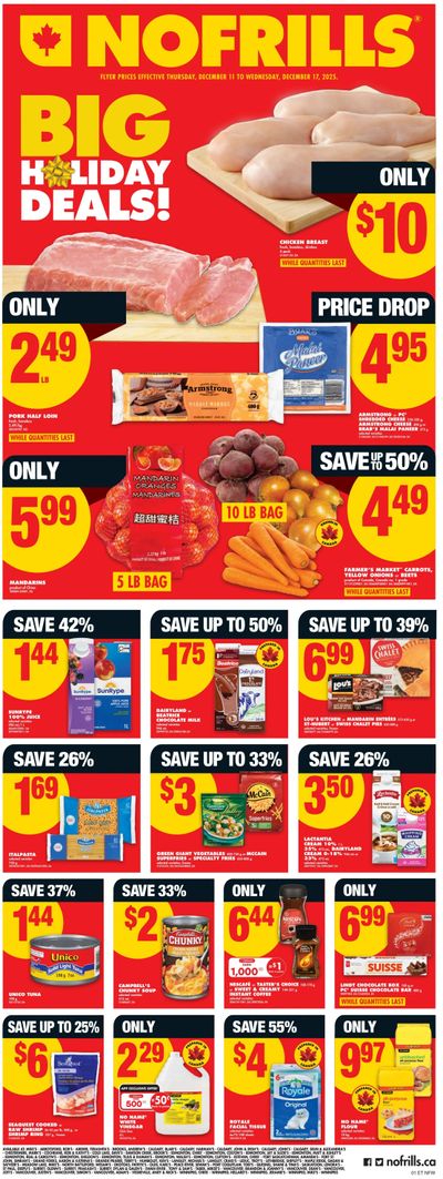 No Frills (West) Flyer December 11 to 17