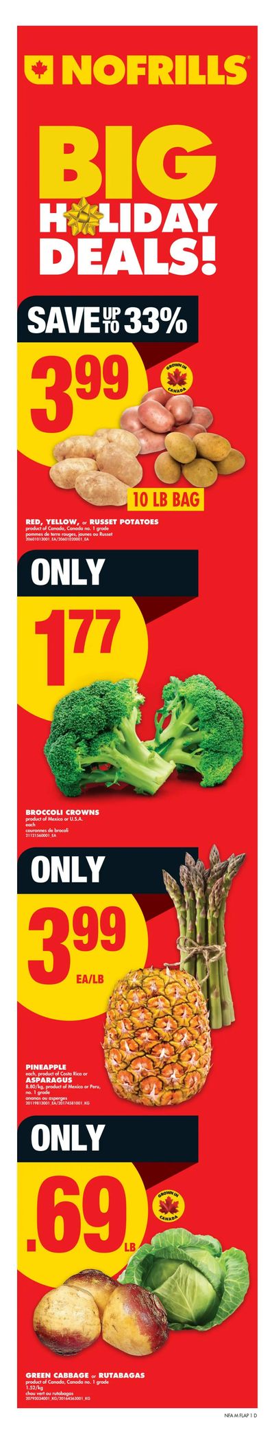 No Frills (Atlantic) Flyer December 11 to 17