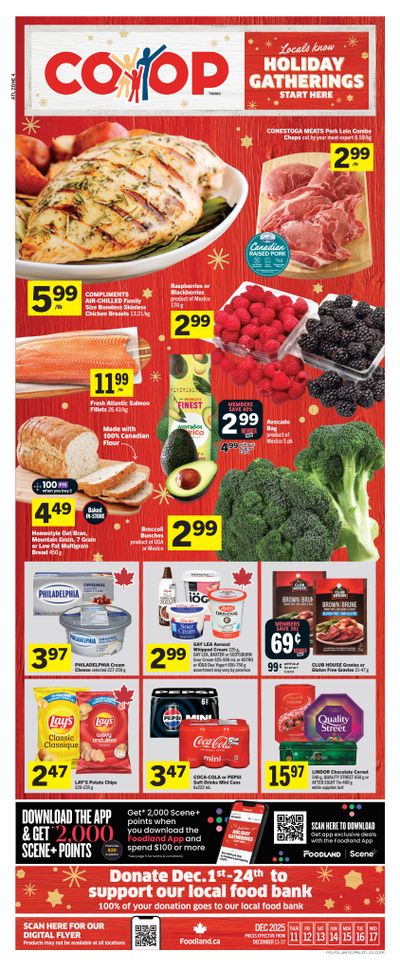 Foodland Co-op Flyer December 11 to 17