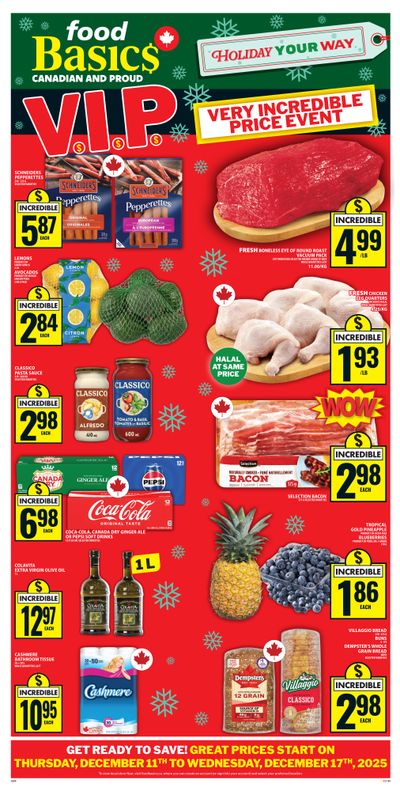 Food Basics Flyer December 11 to 17