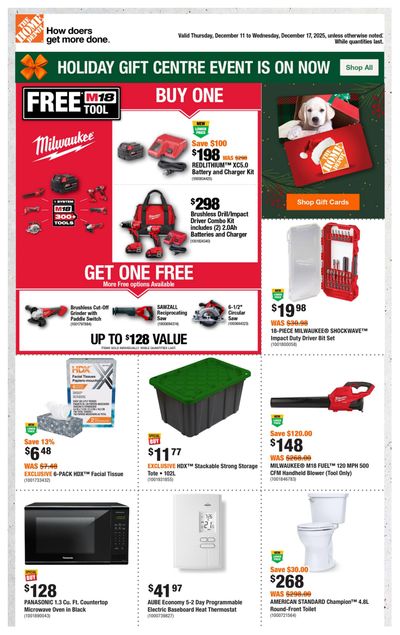 Home Depot (Atlantic) Flyer December 11 to 17