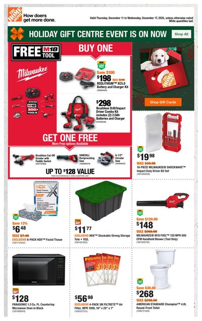 Home Depot (BC) Flyer December 11 to 17
