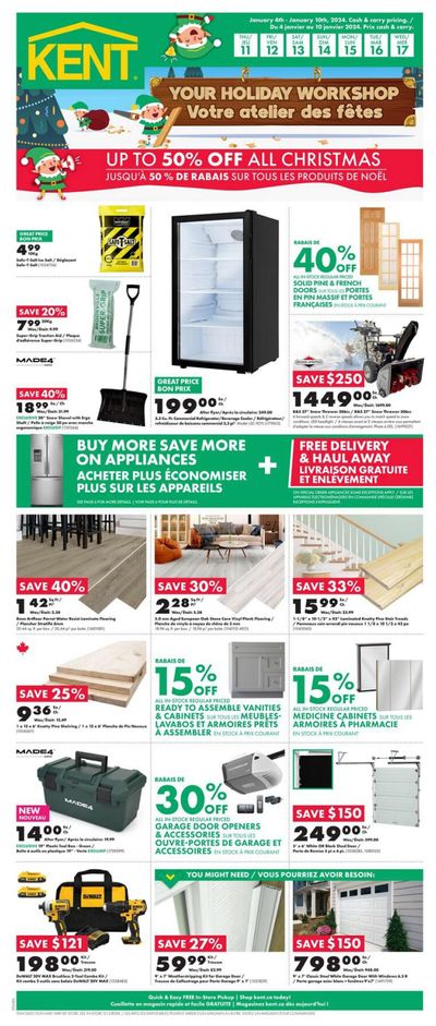 Kent Building Supplies Flyer December 11 to 17