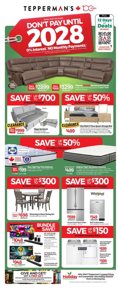 Tepperman's Flyer December 11 to 17