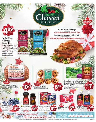 Clover Farm (Atlantic) Flyer December 11 to 17