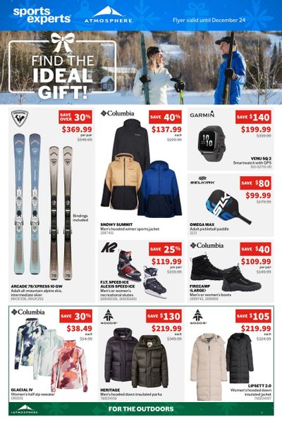 Sports Experts Flyer December 10 to 24