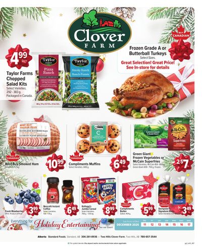 Clover Farm (West) Flyer December 11 to 17