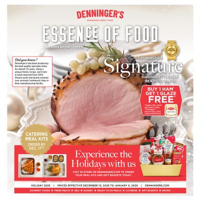 Denninger's Monthly Flyer December 10 to January 6
