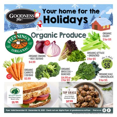 Goodness Me Flyer December 10 to 16