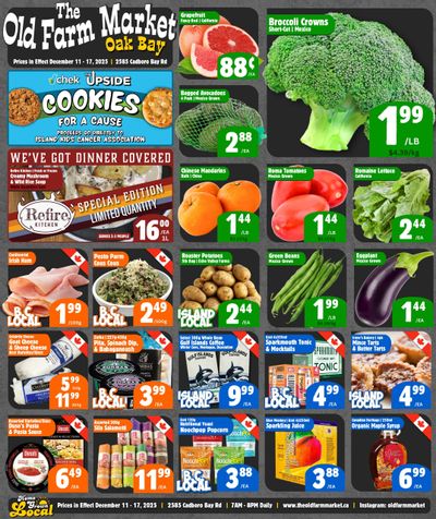 The Old Farm Market (Victoria) Flyer December 11 to 17