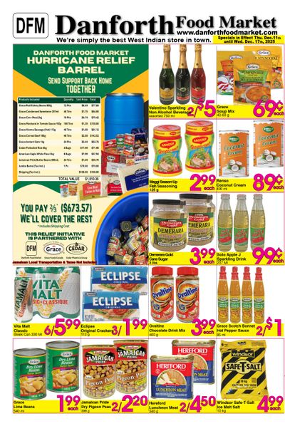Danforth Food Market Flyer December 11 to 17