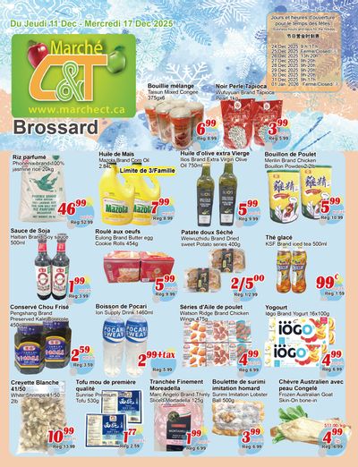 Marche C&T (Brossard) Flyer December 11 to 17