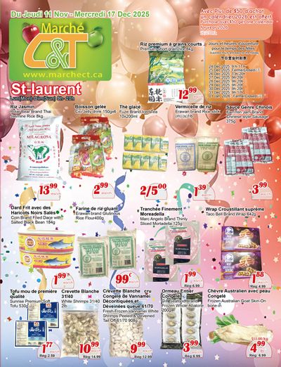 Marche C&T (St. Laurent) Flyer December 11 to 17