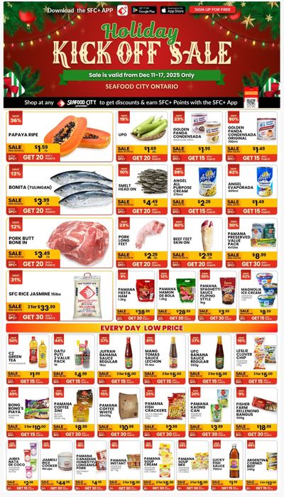 Seafood City Supermarket (ON) Flyer December 11 to 17