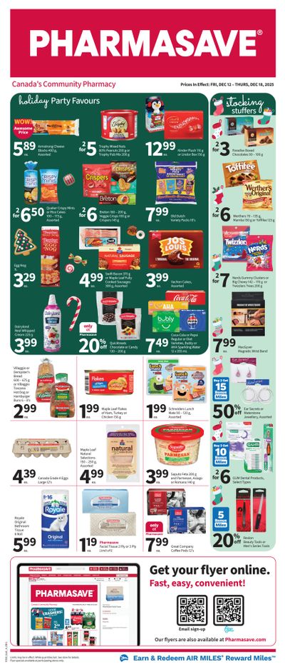 Pharmasave (Atlantic) Flyer December 12 to 18