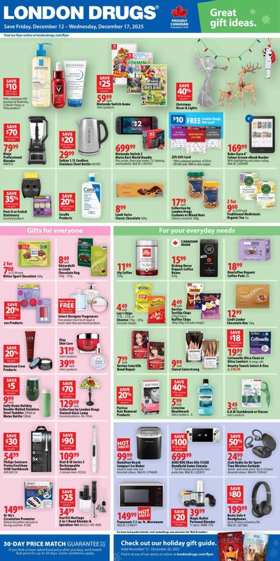 London Drugs Weekly Flyer December 12 to 17