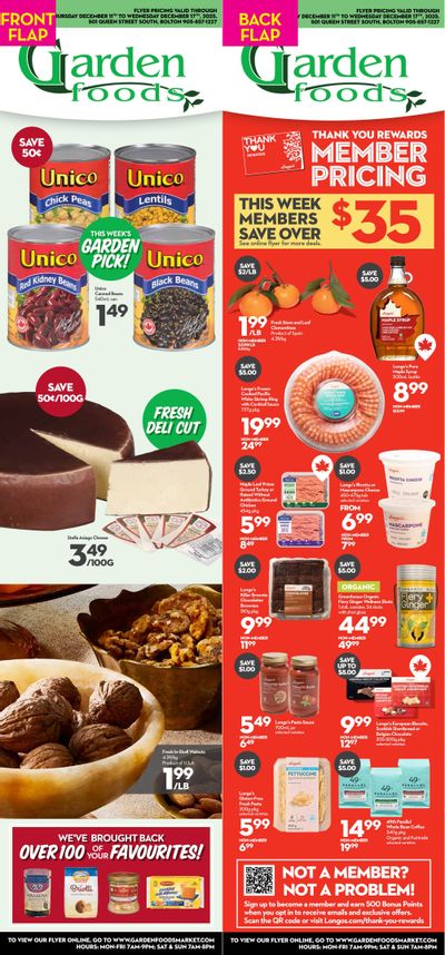 Garden Foods Flyer December 11 to 17