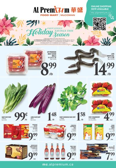 Al Premium Food Mart (McCowan) Flyer December 11 to 17