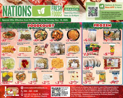 Nations Fresh Foods (Hamilton) Flyer December 12 to 18