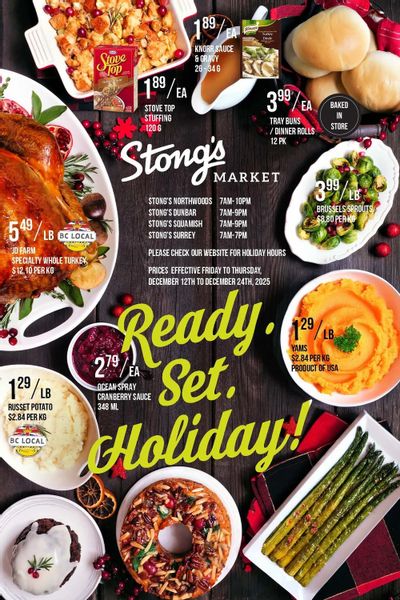 Stong's Market Flyer December 12 to 24
