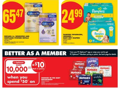 No Frills Ontario: 20,000 PC Optimum Points When You Spend $50 on Huggies Products