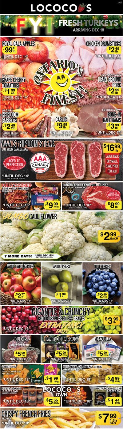 Lococo's Flyer December 12 to 18