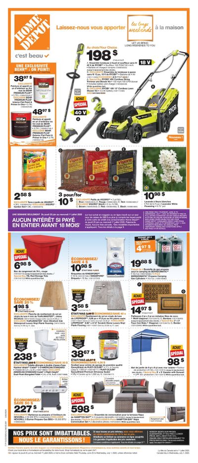 Home Depot (QC) Flyer June 25 to July 1