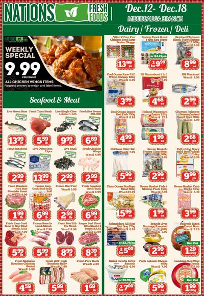 Nations Fresh Foods (Mississauga) Flyer December 12 to 18