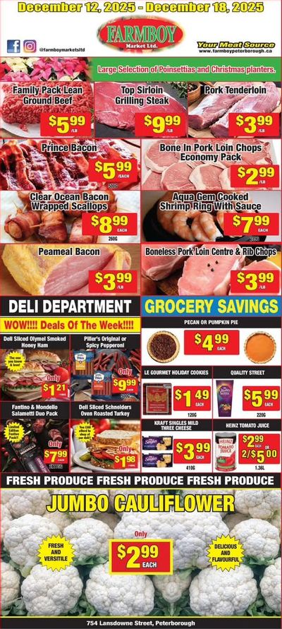 Farmboy Peterborough Flyer December 12 to 18